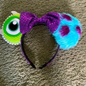 Disney Pixar Monsters Inc Custom Minnie Mouse Ears
